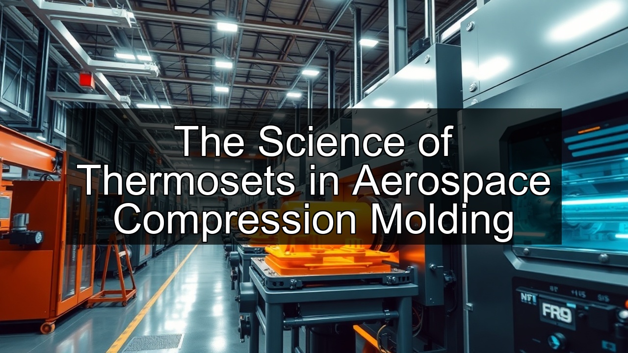hydraulic compression molding for aerospace supply chain compression molding aerospace thermoset
